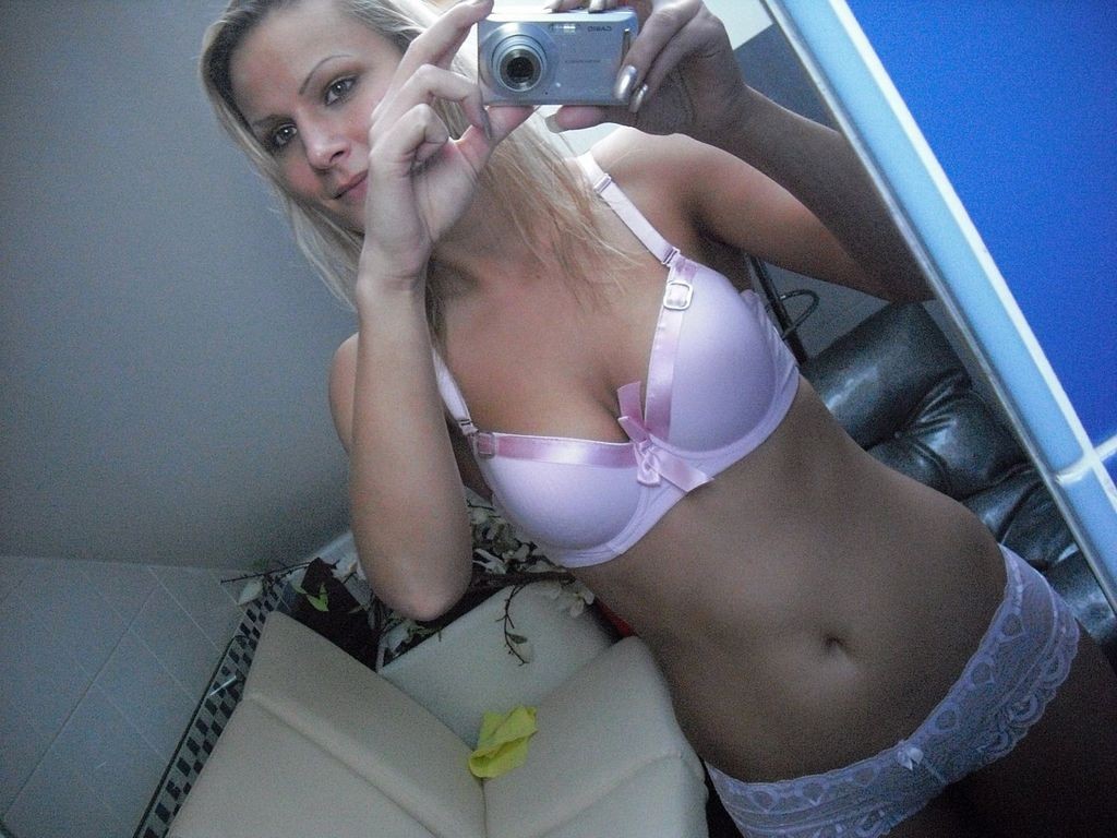 Sexy amateur taking own photo in bathroom #67677952