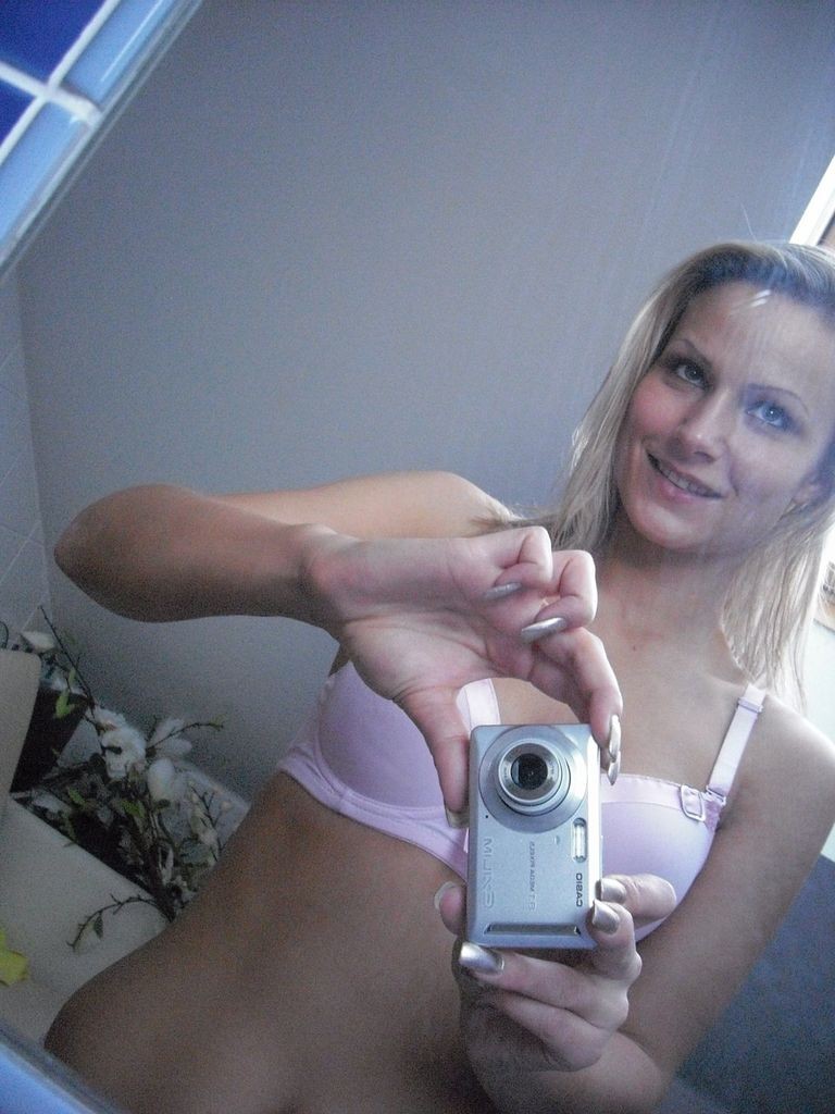 Sexy amateur taking own photo in bathroom #67677967