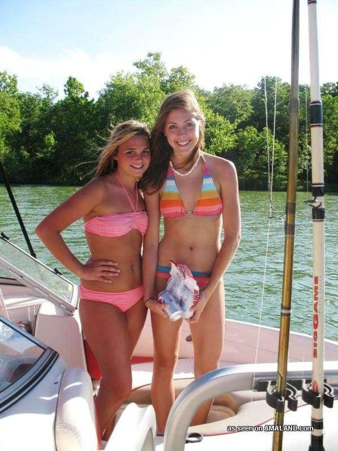 Compilation of bikiniclad girlfriends posing sexy outdoors #67583358