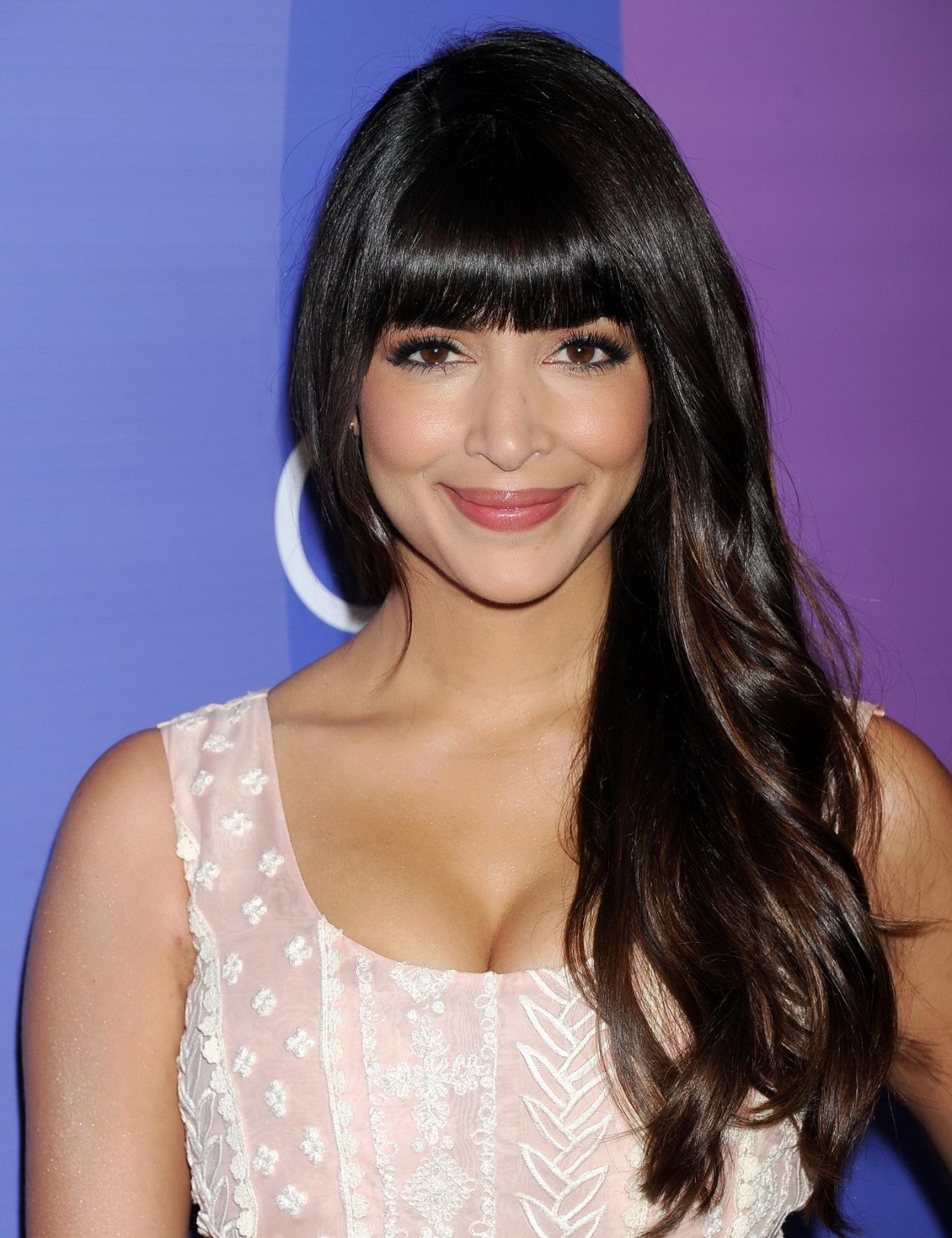 Hannah simone montre son décolleté lors de la 5e édition de l'événement annuel Power of Women du magazine The Variety. 
 #75216861