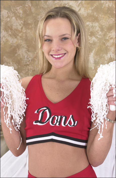 Hot cheerleader panty flashing #75470990