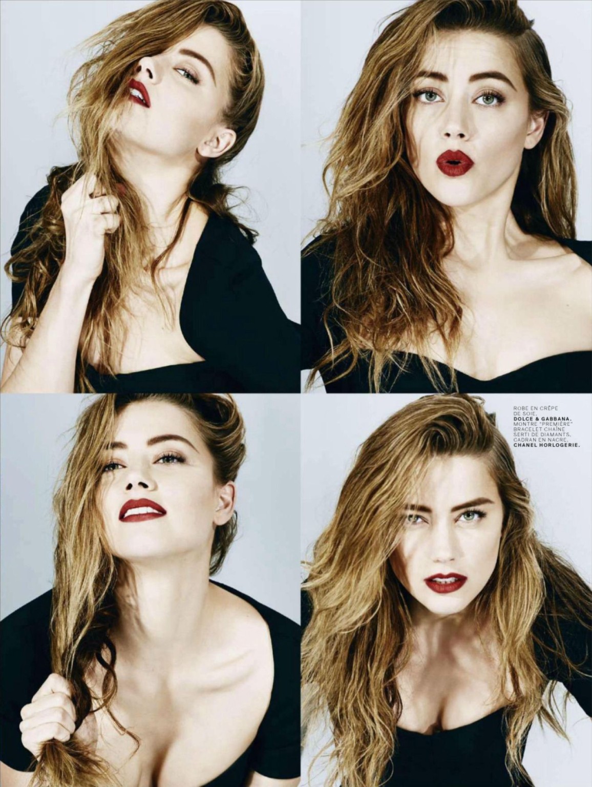 Amber Heard looking very hot in Jalouse Magazine photoshoot #75190904