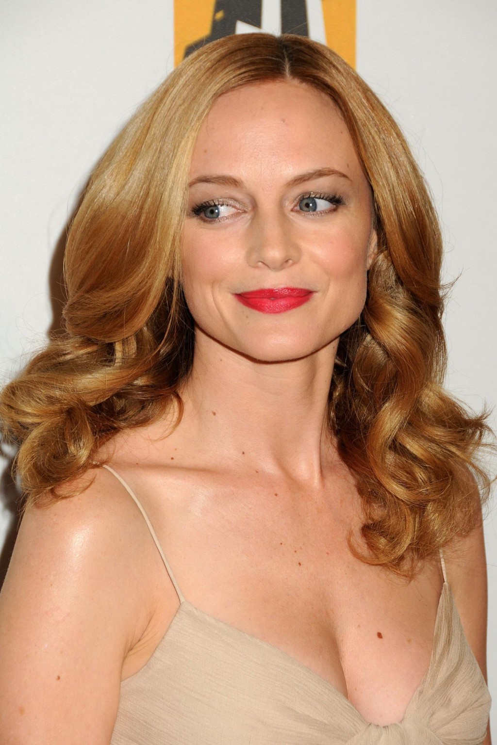Heather Graham braless showing nice cleavage at 'Hollywood Awards' 14th Annual G #75328644