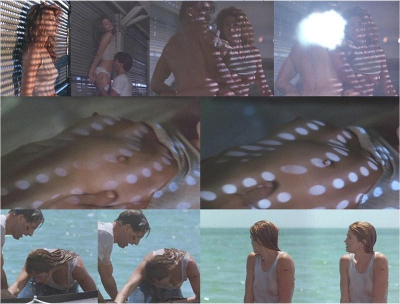 シンディ-クロフォードは、完全に裸とヌード映画のキャプチャをポーズ
 #75442551