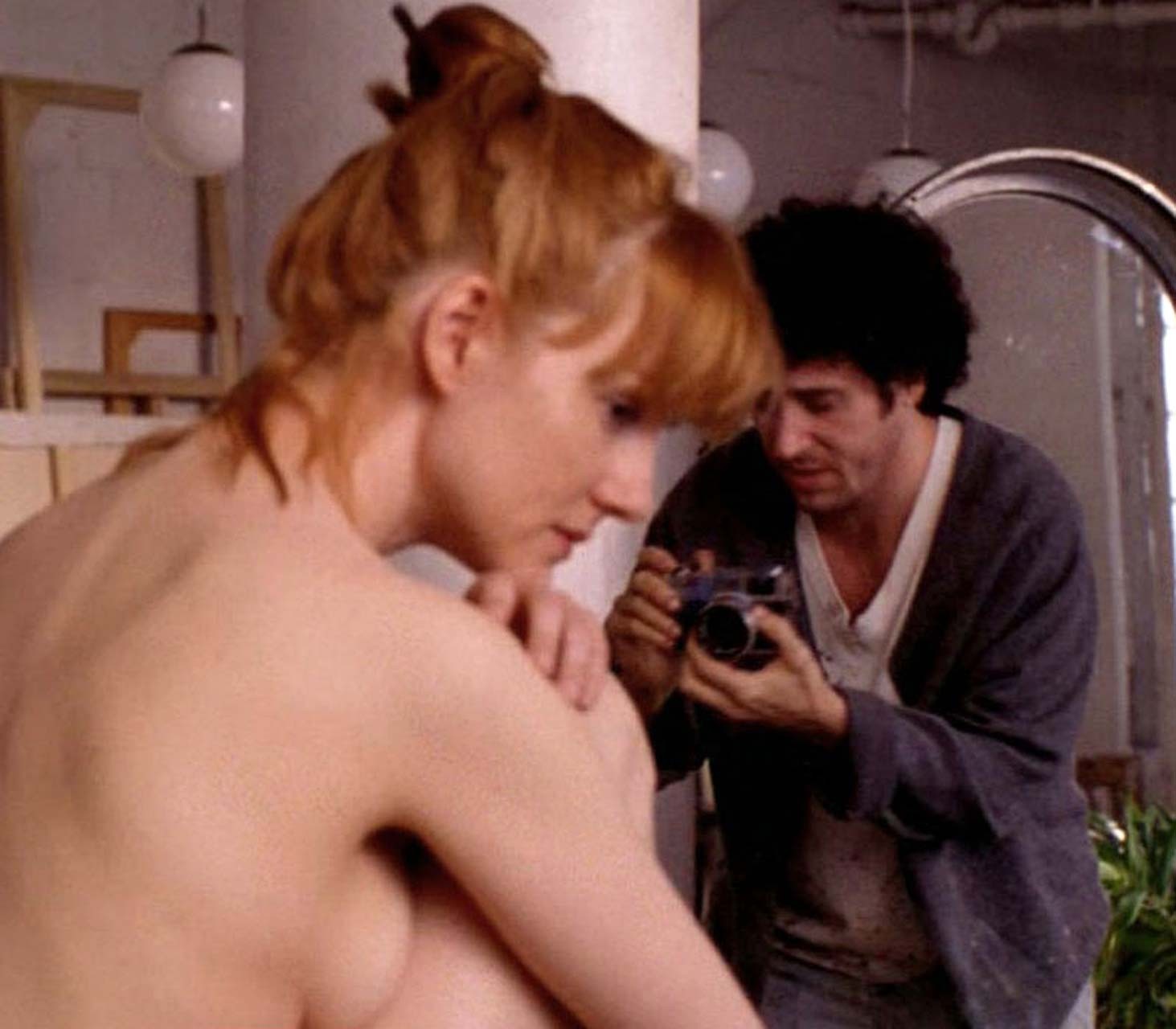 Laura Linney showing her nice tits and hairy pussy in nude movie scene #75336079