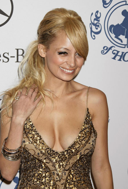 Nicole Richie nude topless and flashing panties #75381401