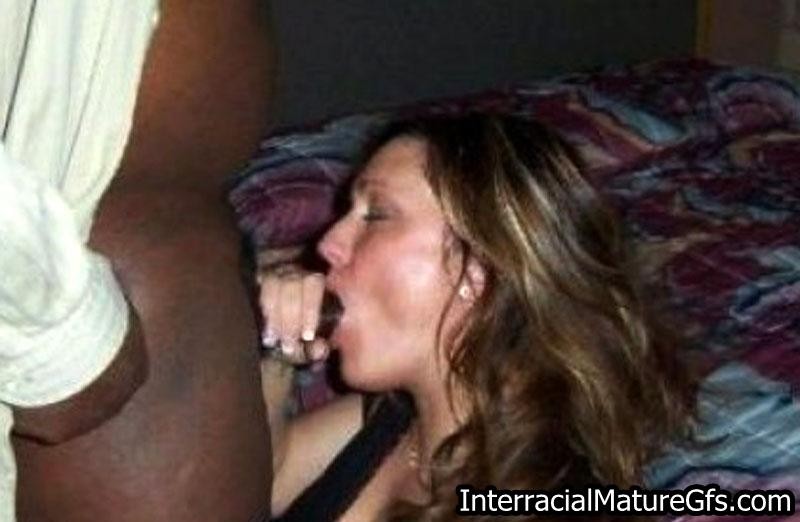 Interracial Mature Girlfriends taking black cock #67356036