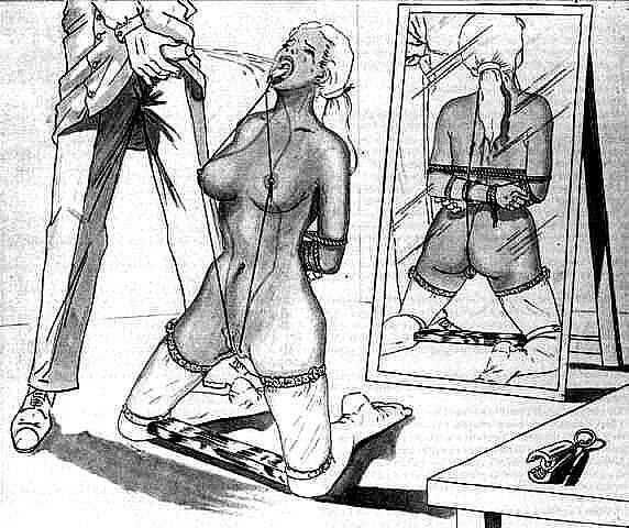 vintage painful bdsm art by demented demon #69684483