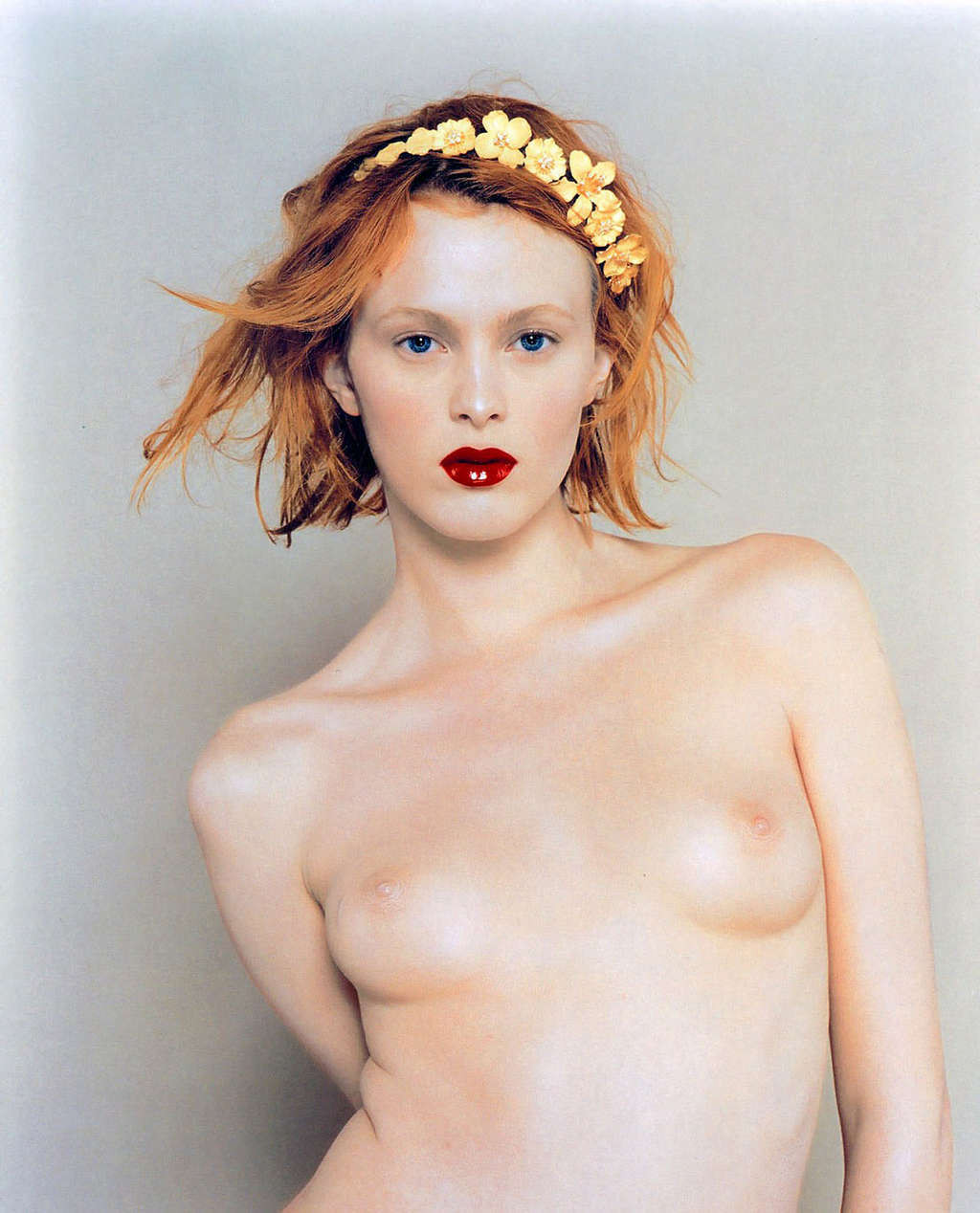Karen Elson showing her nice tits in some nude photoshoot #75351838