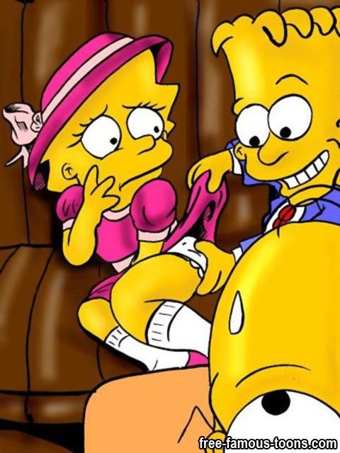 Bart Simpson seduces Lisa  Hardcore orgies with lusty Bart Simps #69341598