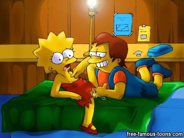 Bart Simpson seduces Lisa  Hardcore orgies with lusty Bart Simps #69341613