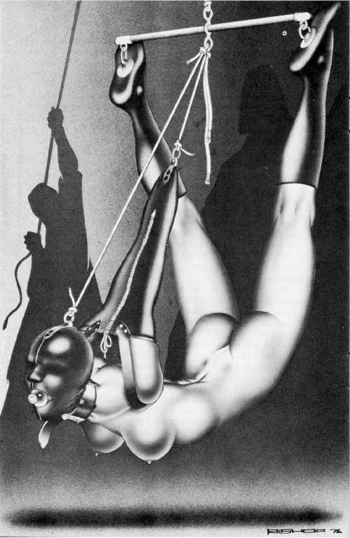 Rope Fetisch schöne riesige Brust weibliche Bondage Kunstwerke
 #69539098