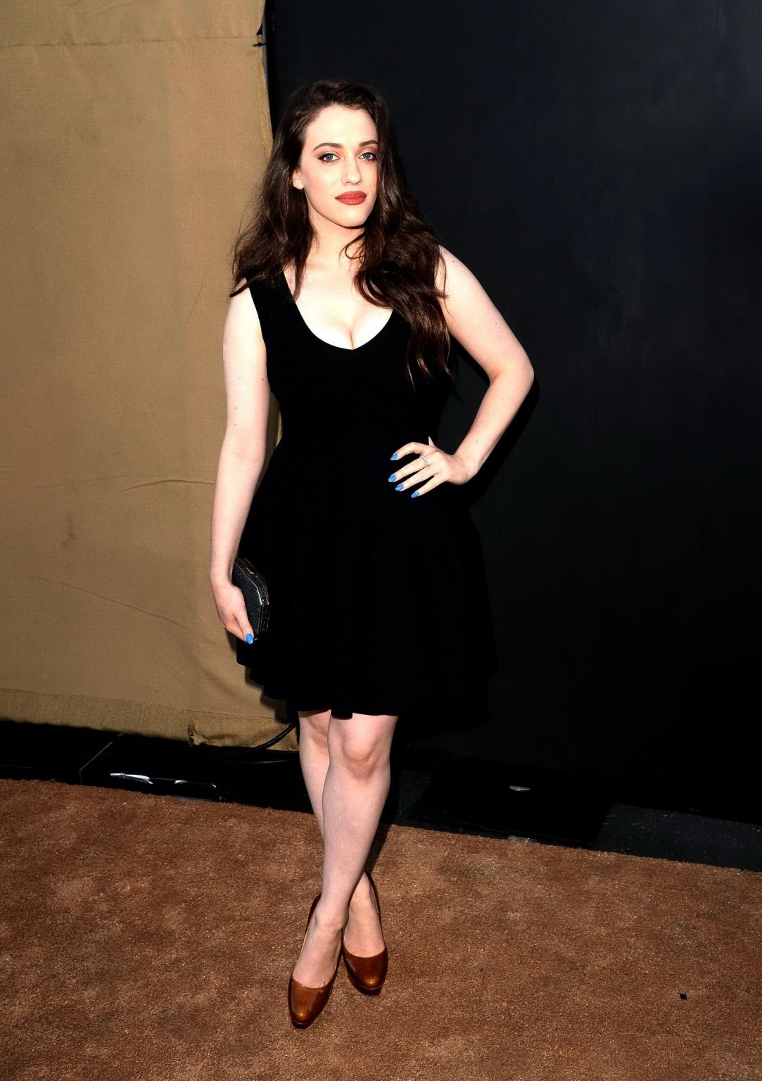 Busty Kat Dennings showing cleavage at the 2013 CBS/CW/Showtime Summer TCA Party #75223268