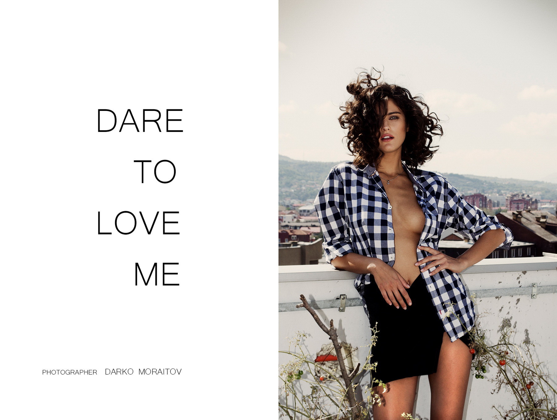 Katarina Ivanovska showing off her boobs in Dare To Love Me photoshoot by Darko  #75180076