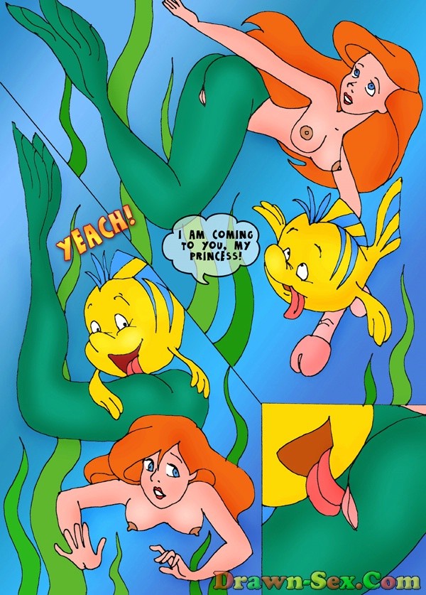 Little Mermaid gets fucked cartoons! #69634658