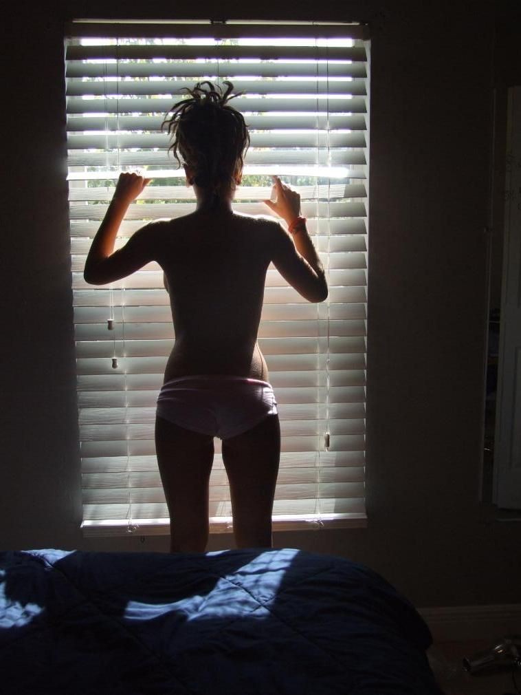 Dark-skinned cutie posing for the camera on different occasions #73357116