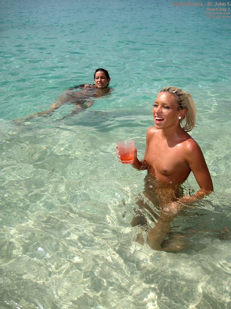 Island erotica with shaved young beach lesbians #70189962