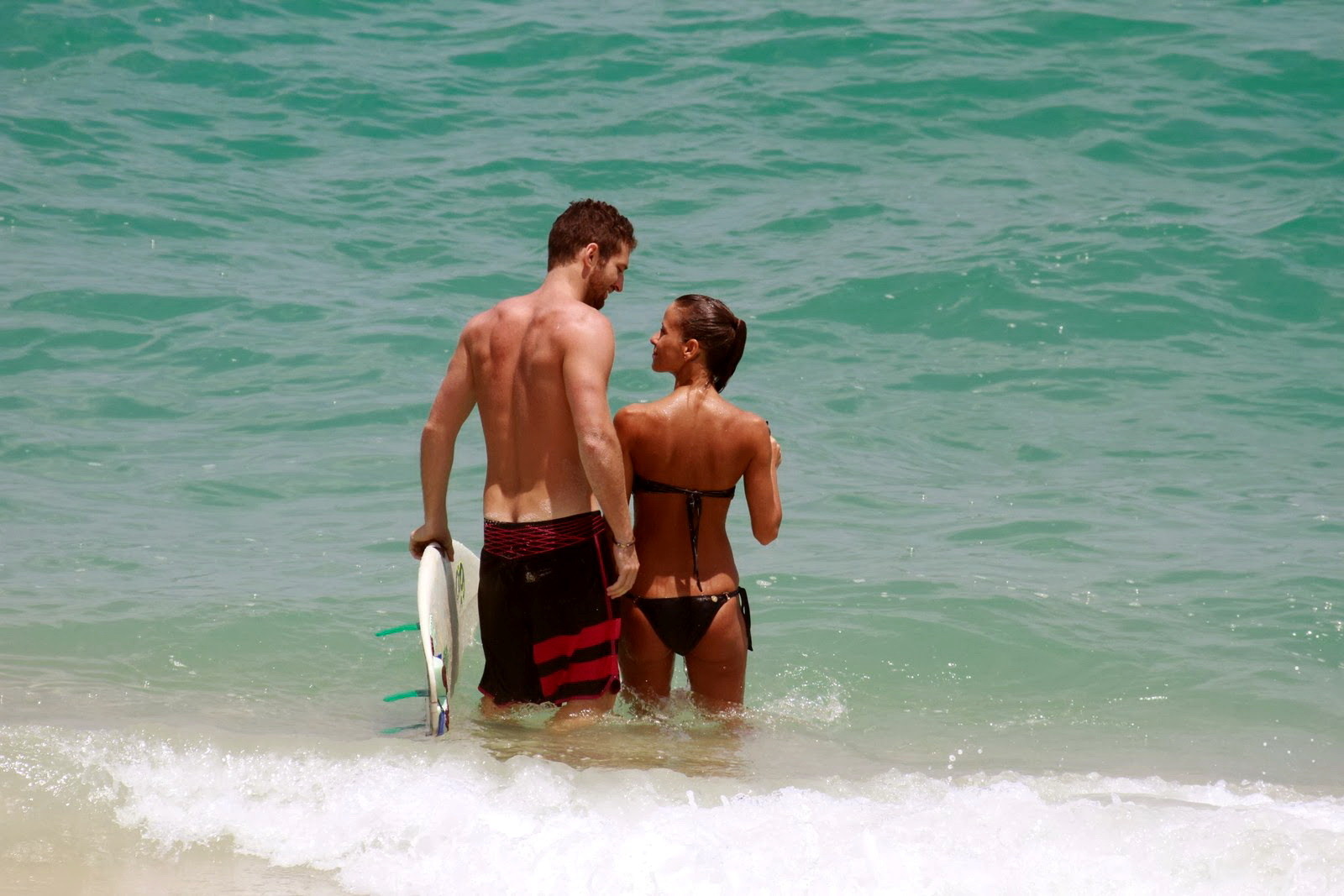 Fernanda de Freitas showing off her bikini body on the beach in Barra da Tijuca, #75214225