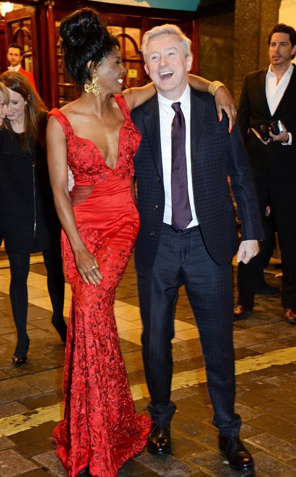 Sinitta nipple slip bei der x factor musical i cant sing premiere im londoner palla
 #75200580