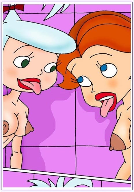 Messy Jane Jetson was filled and explodes in orgasm #69658929