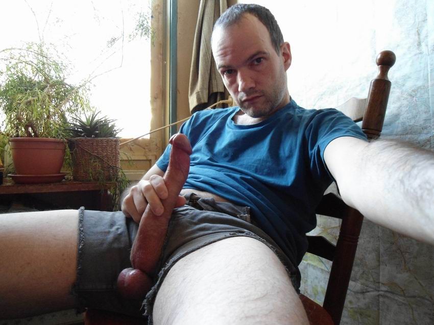Amateur guy showing his very long hard cock #67493056