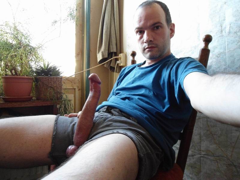 Amateur guy showing his very long hard cock #67493073