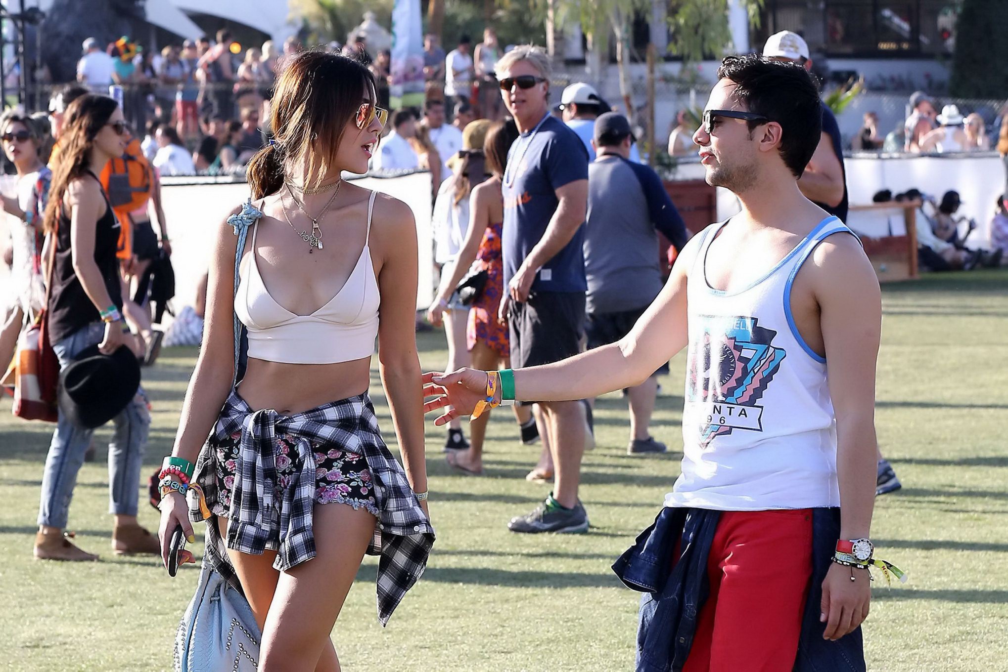 Eiza Gonzalez cleavy and leggy during 2014 Coachella #75199165