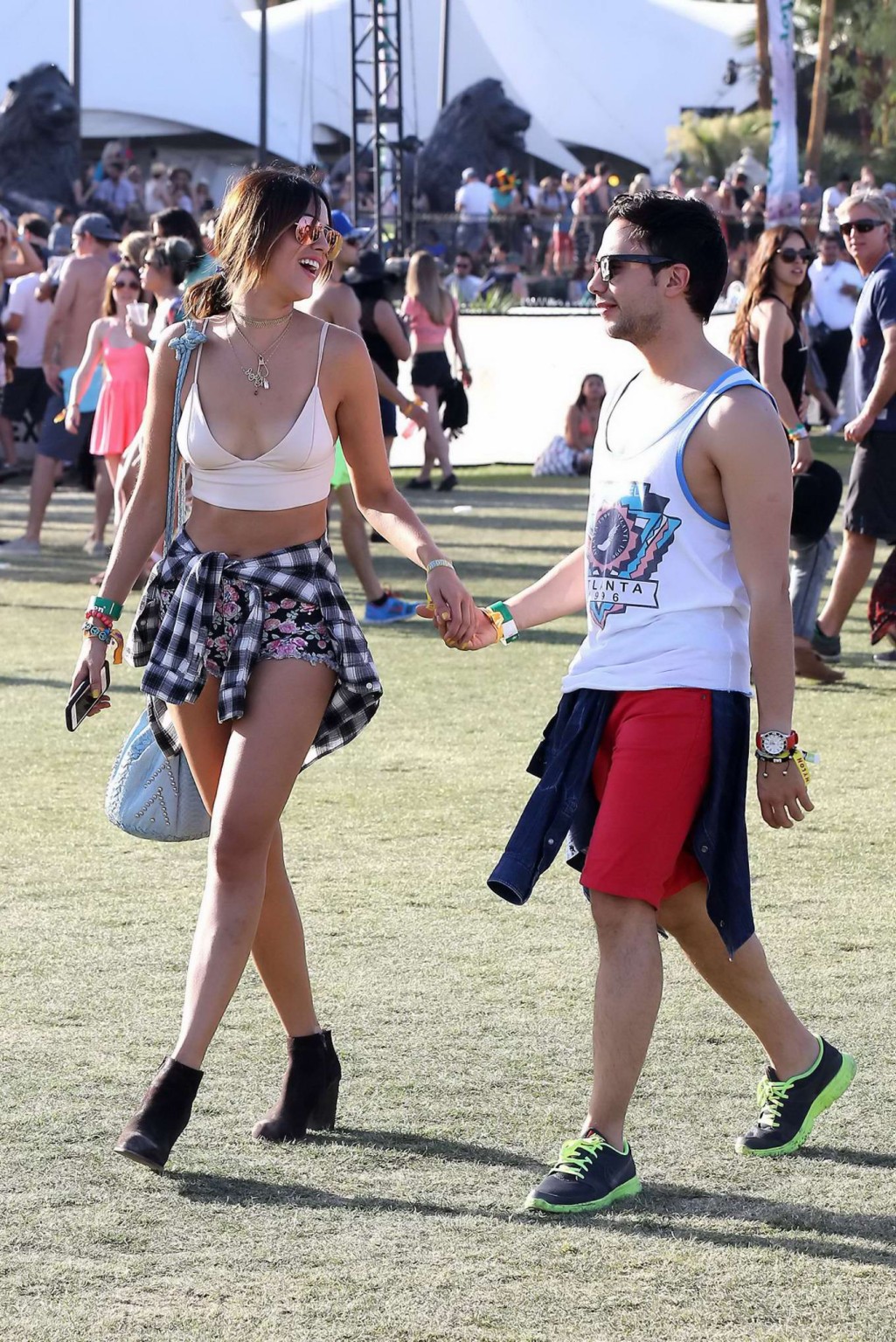 Eiza Gonzalez cleavy and leggy during 2014 Coachella #75199183