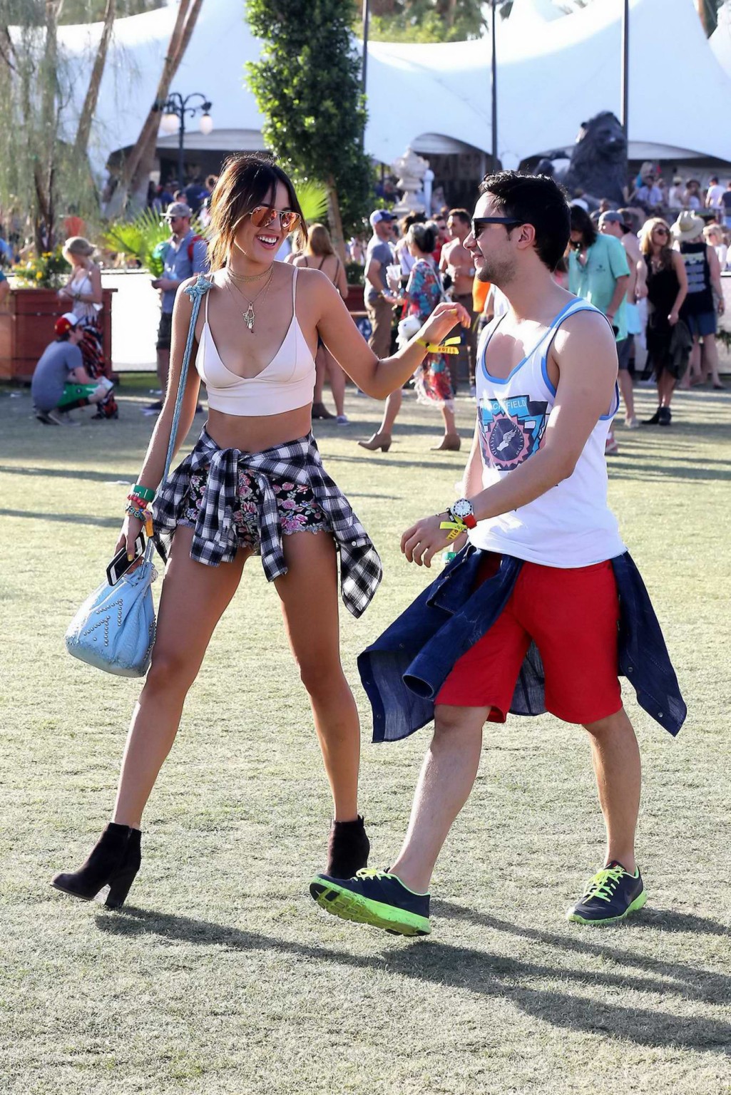Eiza Gonzalez cleavy and leggy during 2014 Coachella #75199204