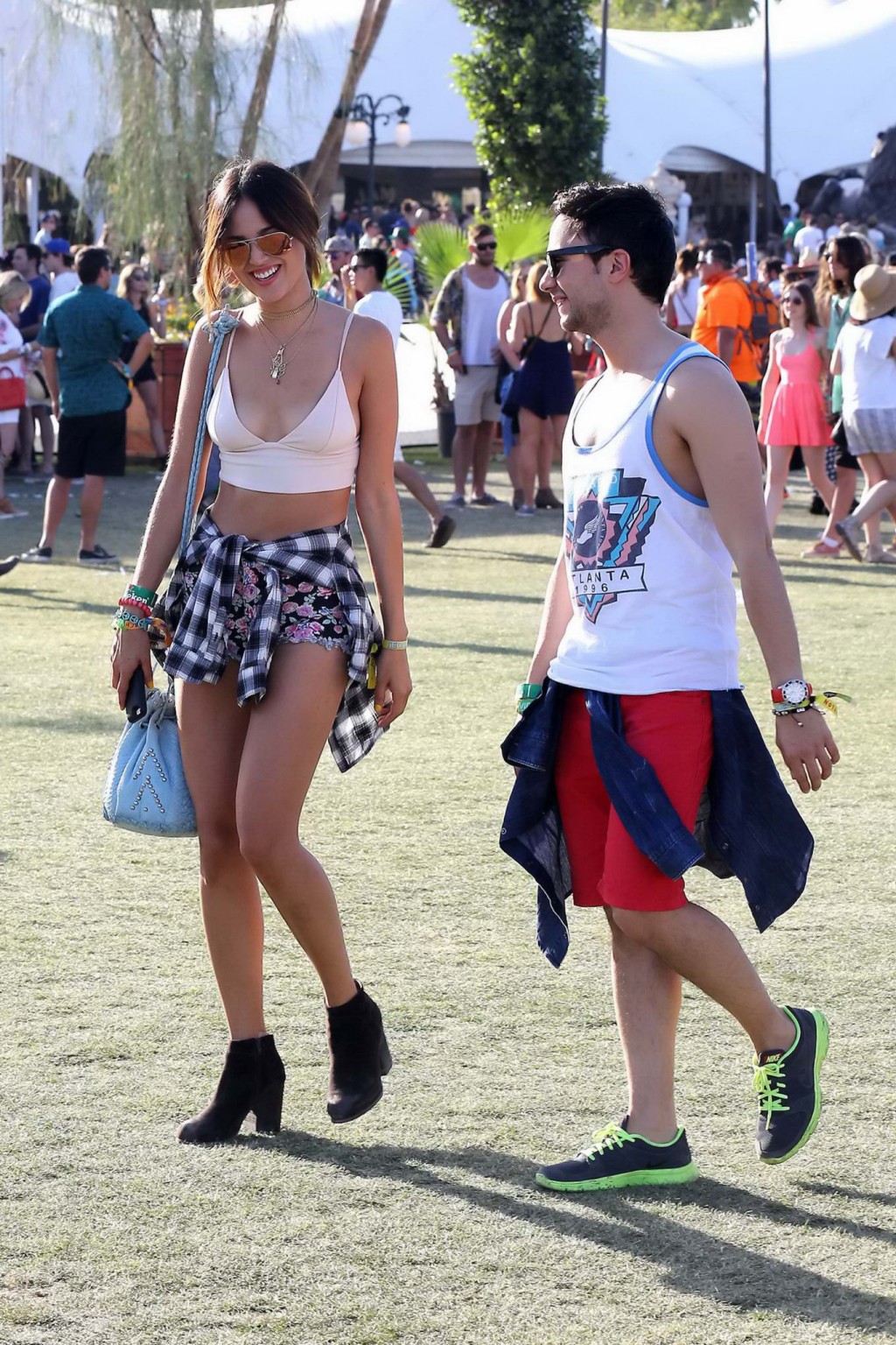 Eiza Gonzalez cleavy and leggy during 2014 Coachella #75199221
