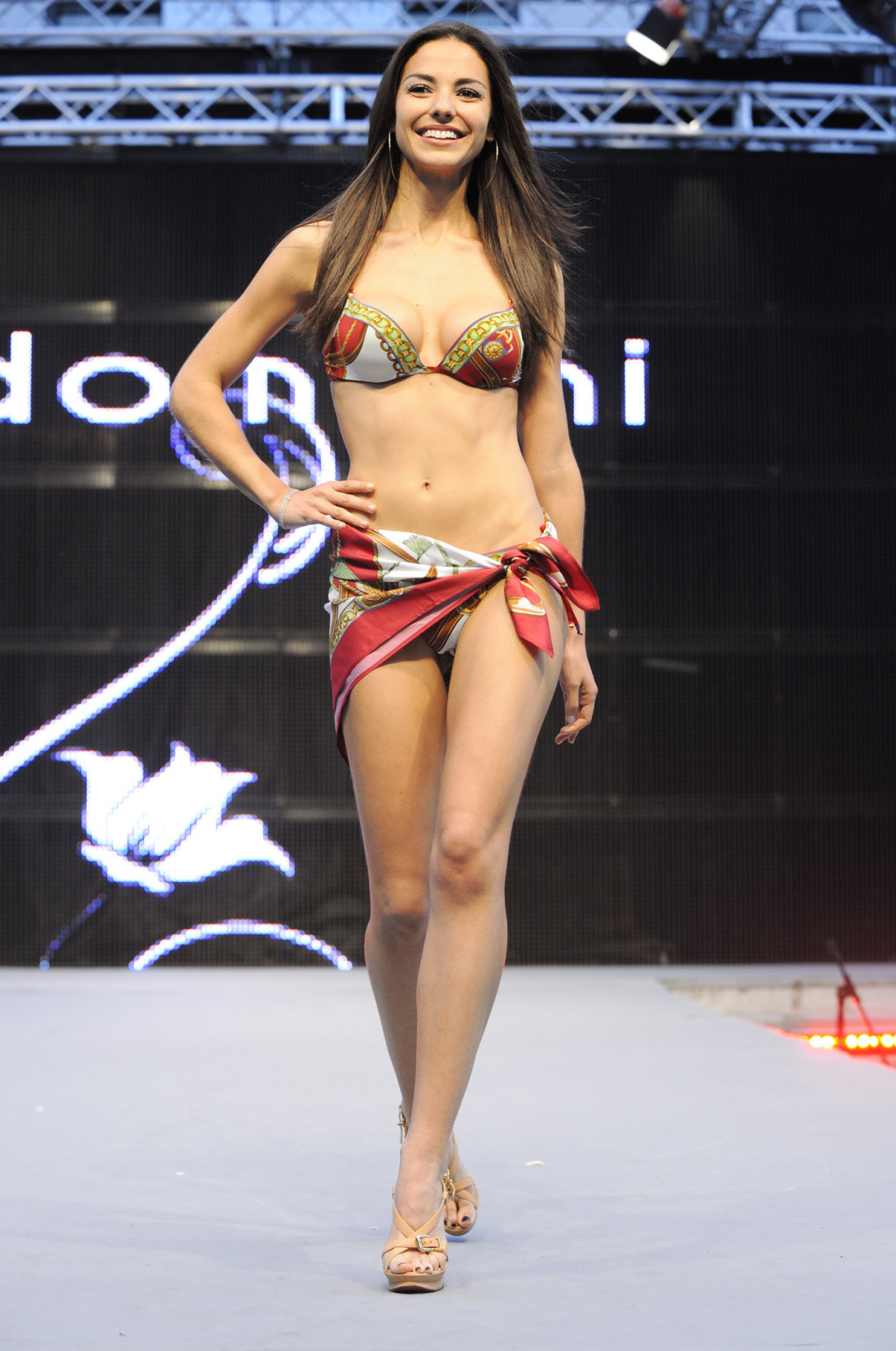 Laura Barriales wearing sexy bikini at Riccione Fashion Night #75264214