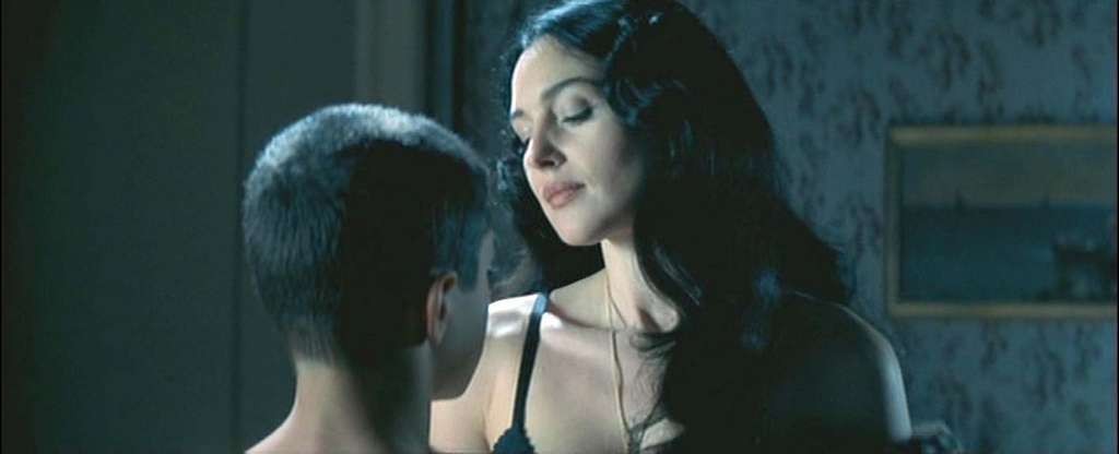 Monica Bellucci exposing her nice huge boobs and hairy pussy in movie captures #75332881