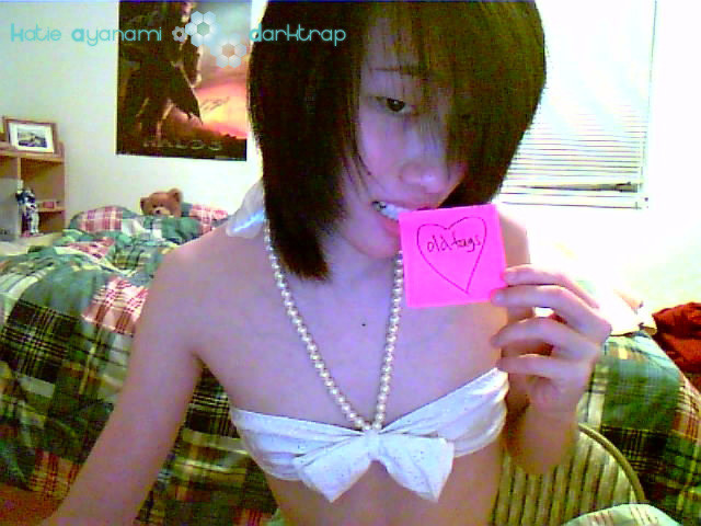 Young japanese newhalf in white bikini #76144274