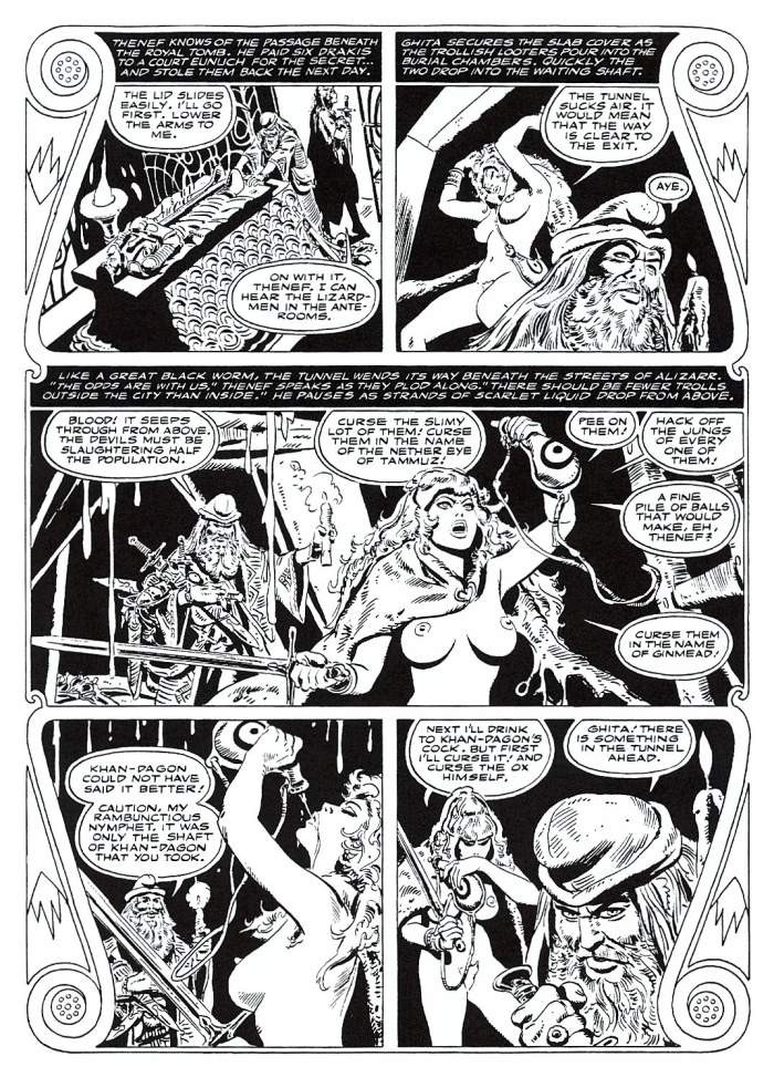 Rubia reina guerrera sexo de fantasía
 #69710756