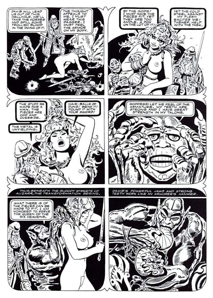 Rubia reina guerrera sexo de fantasía
 #69710794