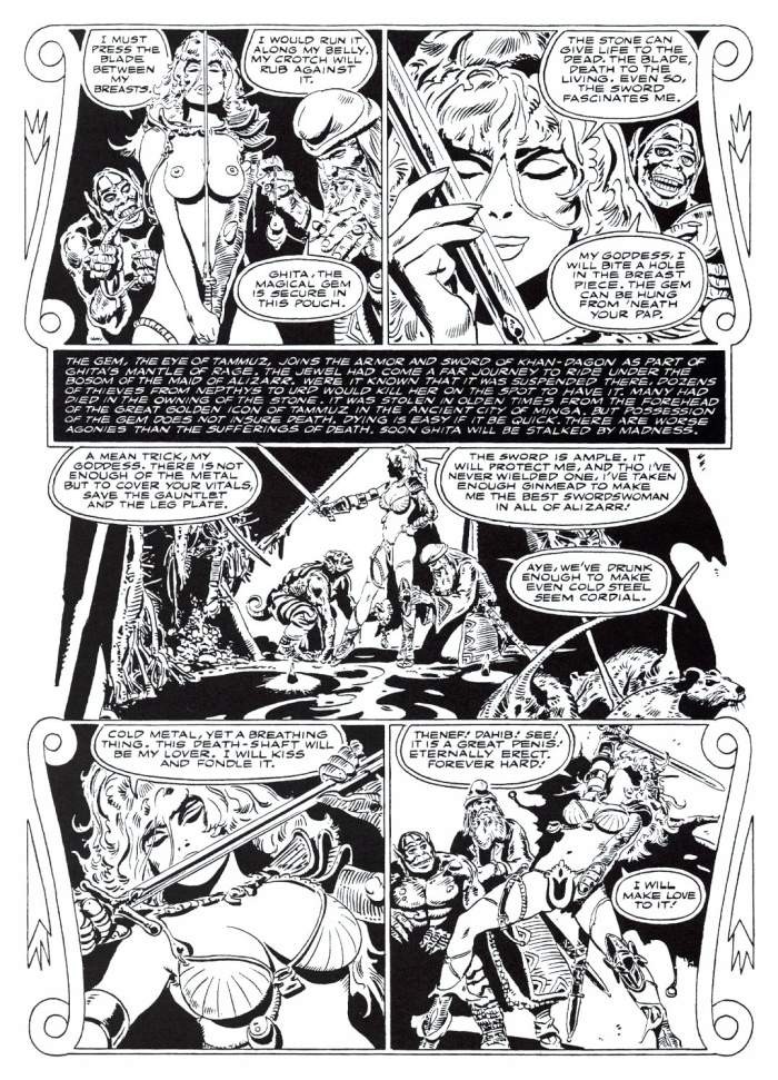 Rubia reina guerrera sexo de fantasía
 #69710803