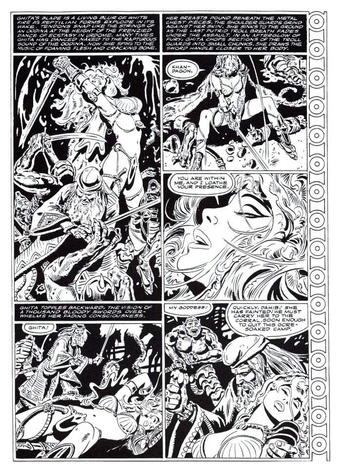 Rubia reina guerrera sexo de fantasía
 #69710824