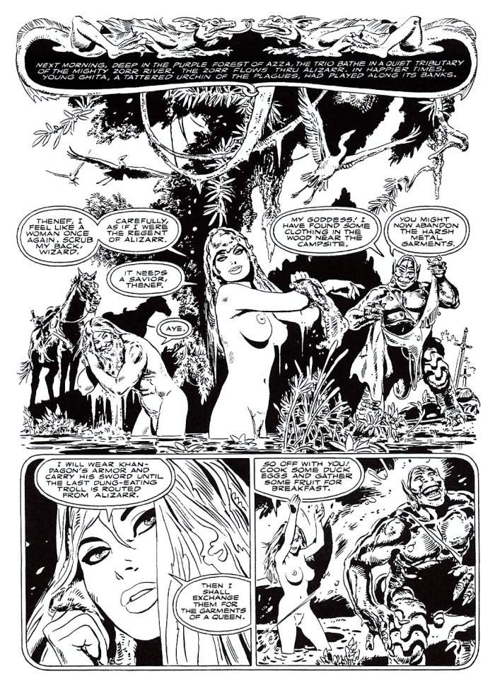 Rubia reina guerrera sexo de fantasía
 #69710858