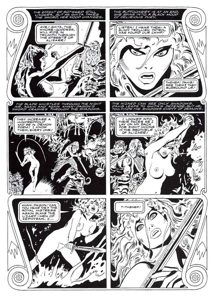 Rubia reina guerrera sexo de fantasía
 #69710894