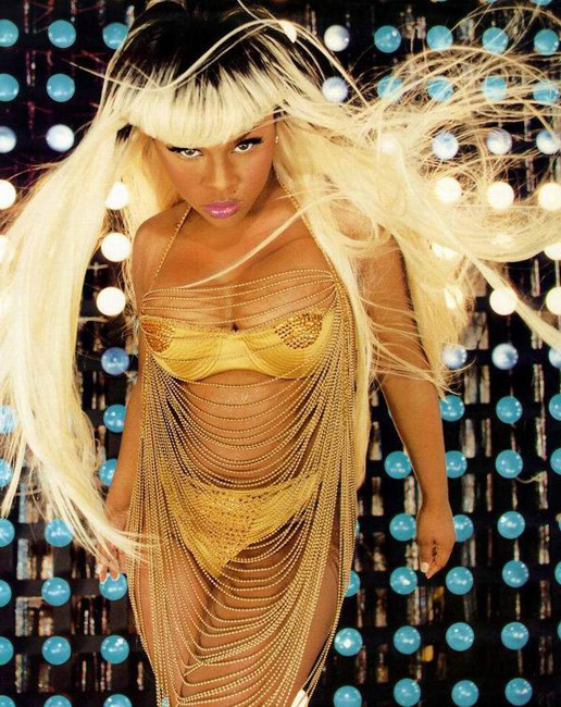 Lil Kim huge big boobs and round fat ass #75378348