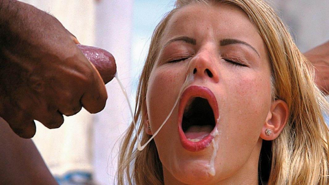 messy cum covered amateur faces #74263861