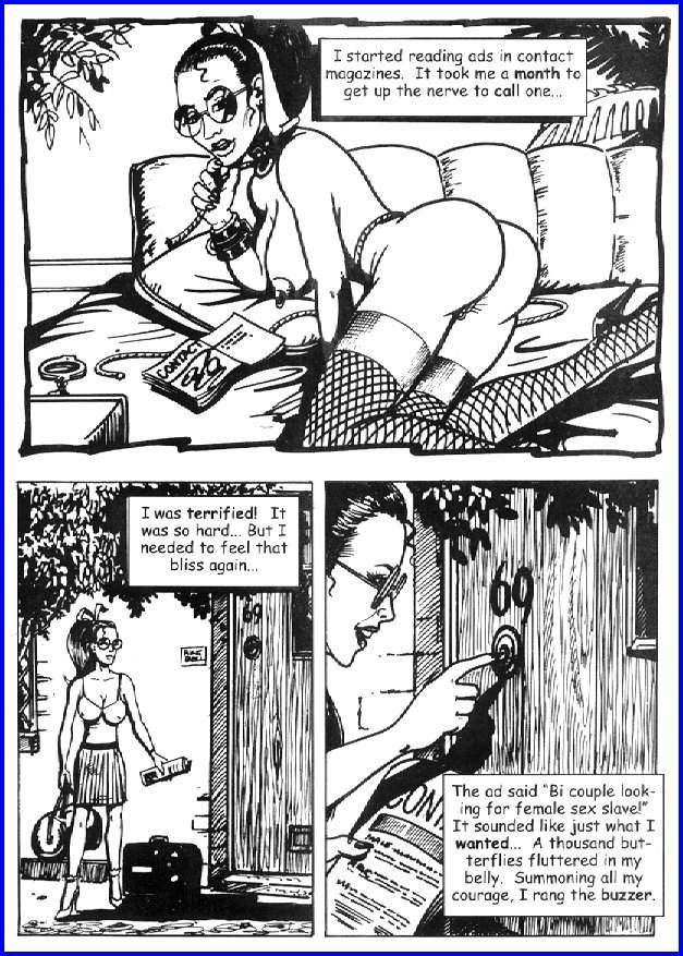 Bande dessinée lesbienne hard bondage
 #72221134