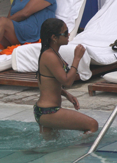 Sexy celebrity Cuba babe Christina Milian amazing ass #75408351