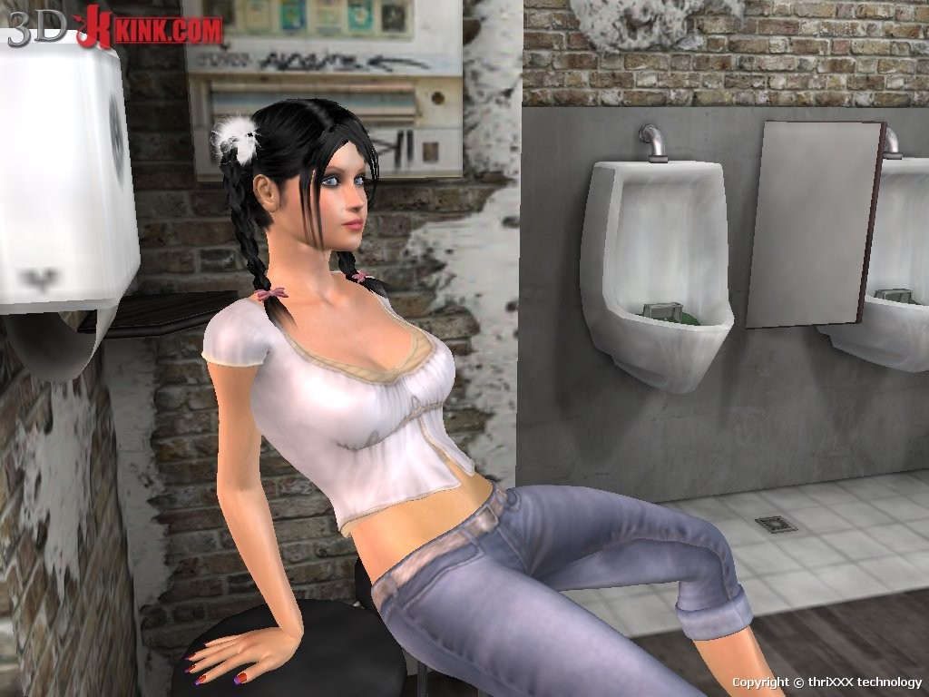 Hot BDSM sex action created in virtual fetish 3d sex game! #69607864