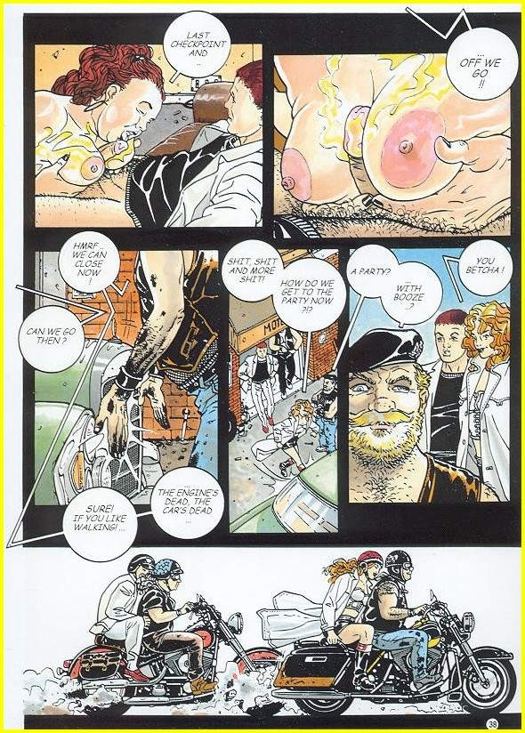 パルプ・フィクションの世界、フリーク・セックスの乱痴気騒ぎ
 #69684487