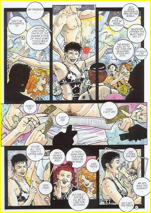 パルプ・フィクションの世界、フリーク・セックスの乱痴気騒ぎ
 #69684533