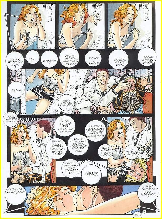 パルプ・フィクションの世界、フリーク・セックスの乱痴気騒ぎ
 #69684602