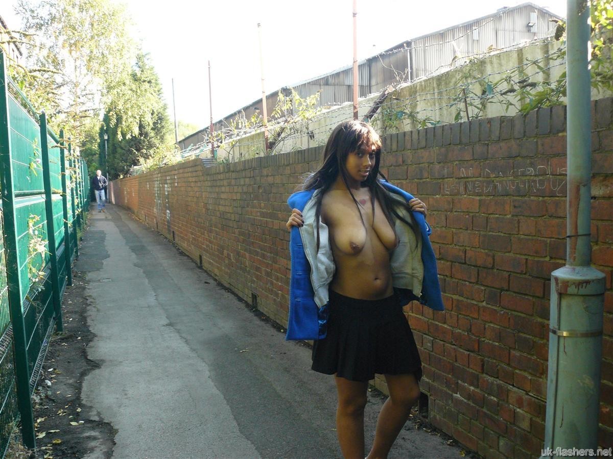 Teen ebony body flashers exhibitionist tour of nude in public rudeness round Bir #73362281