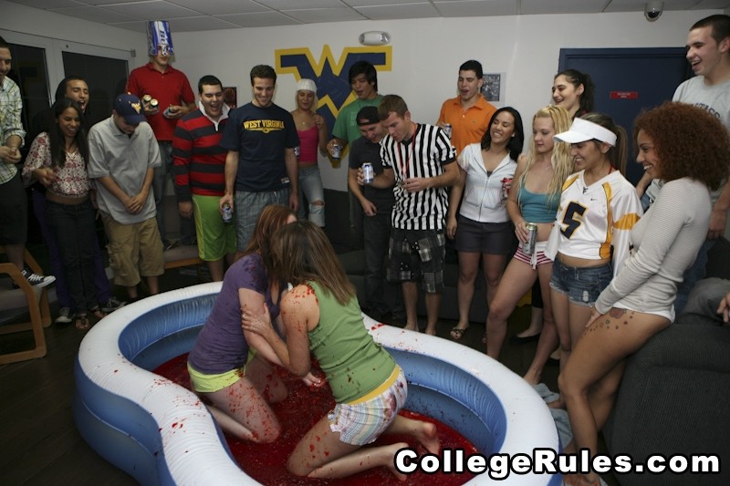 Watch hot double cock sucking group sex college dorm party #79404890