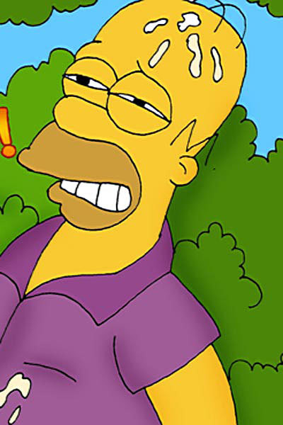Selma, sin suerte, es perforada por el loco Homer
 #69556678